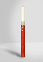 Designkerze Apart Stabkerze Dunkelrot 250 x Ø 22 mm