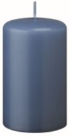 Adventskranzkerzen Jeans Blau 150 x Ø 80 mm, 4...