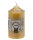 100% Bienenwachs Stumpenkerze "Struktur" Honig 90 x Ø 45 mm