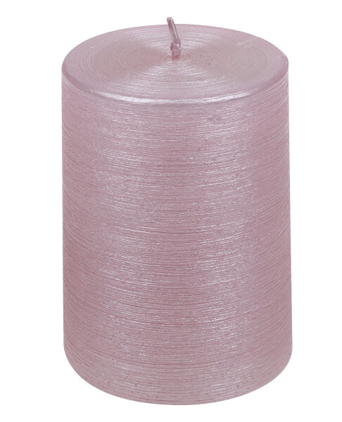 Stumpenkerze "Glory" Rosé 100 x Ø 68 mm
