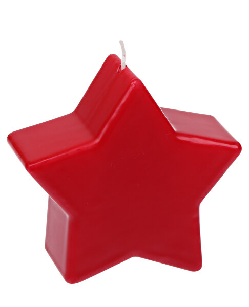 Flachstern, getaucht Rubin Rot 105/115/50