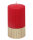 Rillenstumpen "Klassik" Rubin Rot 110 x Ø 57 mm