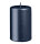 Stumpenkerzen Metallic Matt Blueberry