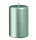 Stumpenkerzen Metallic Matt Candy Green