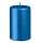 Stumpenkerzen Metallic Matt Royalblau
