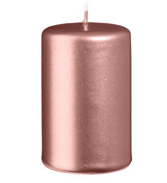 Stumpenkerzen Metallic Silk