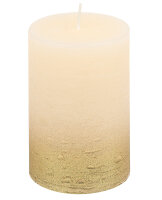 Stumpenkerze "KARMEN" Creme 100 x Ø 68 mm