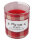 Duft-Knisterkerze mit Motiv "Karo" Rubin Rot 79 x Ø 65 mm