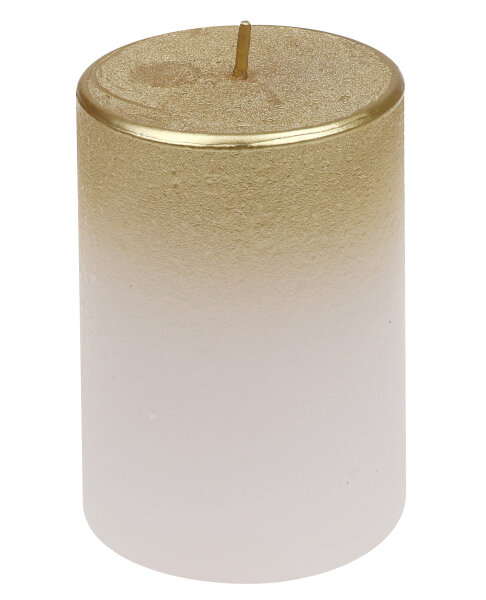 Stumpenkerze "FOGGY" Weiß 100 x Ø 68 mm