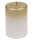 Stumpenkerze "FOGGY" Weiß 100 x Ø 68 mm