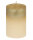 Stumpenkerze "FOGGY" Champagner 100 x Ø 68 mm