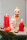 Stabkerze Adventskalenderkerze 1 - 4 "Ariana" Rot 120 x Ø 46 mm
