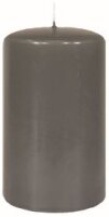 Adventskranzkerzen Grey Grau 100 x Ø 100 mm, 4...