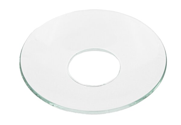 Kerzenmanschetten aus Glas, Bobeche für Kerzen bis Ø 23 mm