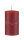 Rustic durchgefärbte Stumpenkerzen Weihnachtsrot 100 x Ø 60 mm, 1 Stück