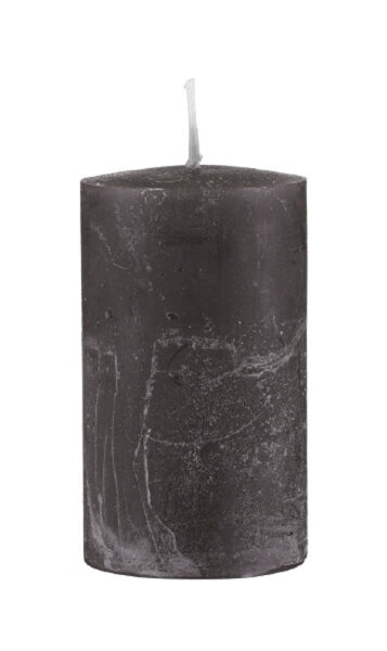 Rustic durchgefärbte Stumpenkerzen Schoko 150 x Ø 70 mm, 1 Stück