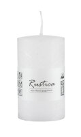 Rustic durchgefärbte Stumpenkerzen Weiß 200 x...