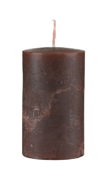 Rustic durchgefärbte Stumpenkerzen Bordeaux 200 x Ø 70 mm, 1 Stück