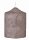 Stumpenkerzen Velour Effekt Mocca 120 x Ø 60 mm, 4 Stück