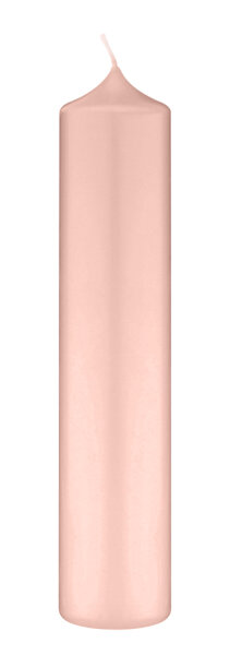 Altarkerzen Taupe Rose 250 x Ø 80 mm, 4 Stück