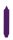 Lackkerzen Hochglanz Stabkerzen mit Zapfenfuß Violett 250 x Ø 30 mm, 12 Stück