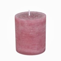 Nordische Reifkerzen Staubrosa Ø 80 x 100 mm, 1...