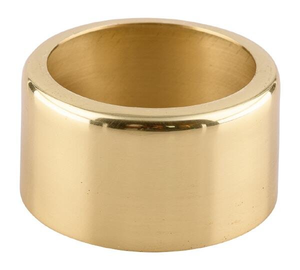 Kerzenring 3 cm in Gold für den Tropfschutz & Brennregler