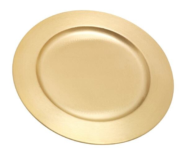 Teller Gold glatt Ø 17 cm