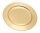 Teller Gold glatt Ø 17 cm
