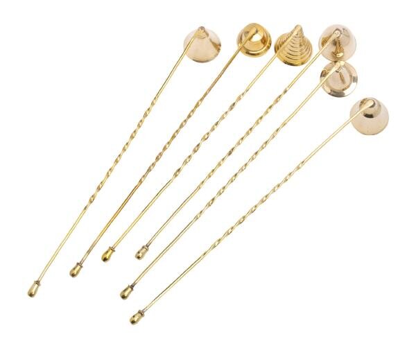 Kerzenlöscher L 27 cm, Set aus 6 Kerzenlöscher