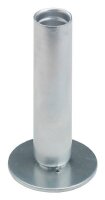 Kerzenhalter Eisen silber H 12 cm