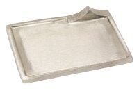 Teller Silber rechteckig 10,5x7,5 cm