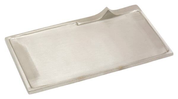 Teller Slber rechteckig 17x9 cm