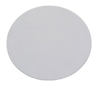 Teller, Kerzenteller Alu weiß Ø 14 cm