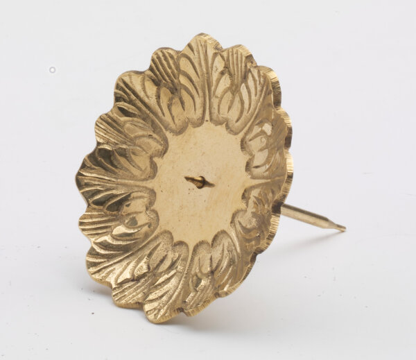 Kranzteller-Blatt Gold D 9 cm