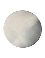 Teller, Kerzenteller Edelstahl Matt Ø 14 cm