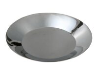 Teller, Kerzenteller Edelstahl poliert Ø 8 cm innen