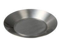 Teller, Kerzenteller Edelstahl Matt Ø 8 cm innen