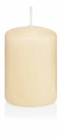 Stumpenkerzen "4er Riegel", getaucht Bisquit 80 x 50 mm