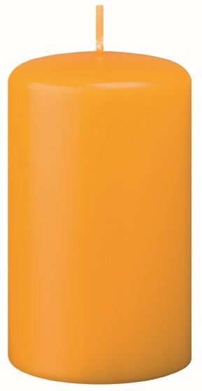 Adventskranzkerzen Mais Gelb/Orange 100 x Ø 50 mm, 4 Stück