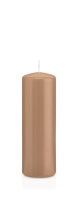 Stumpenkerzen Selbstlöschend Caramel 100 mm x...