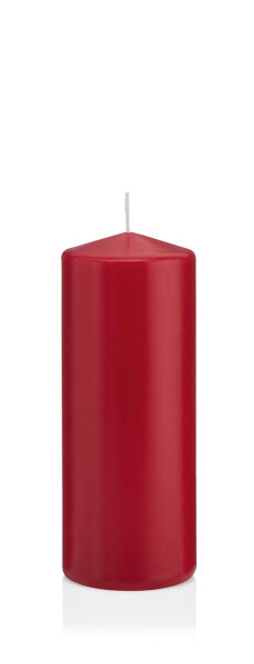 Stumpenkerzen Selbstlöschend Altrot 120 mm x Ø 60 mm, 16 Stück