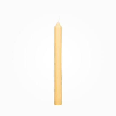 Leuchterkerzen durchgefärbt Sahara 250 x Ø 22 mm, 8 Stück