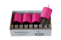 Adventskerzen mit Haltekrallen Fuchsia Pink 80 x Ø...