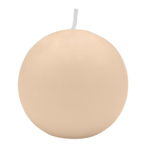 Champagner Kugelkerzen Ø 100 mm, 4 Stück