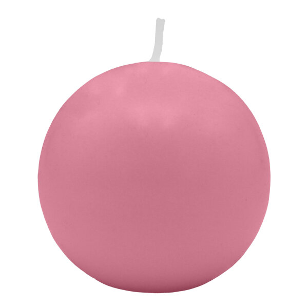 Altrosa Kugelkerzen Ø 100 mm, 4 Stück