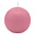 Altrosa Kugelkerzen Ø 100 mm, 4 Stück