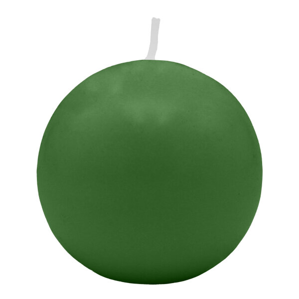 Grüne Kugelkerzen Ø 100 mm, 4 Stück