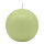 Hellgrüne Kugelkerzen Ø 100 mm, 4 Stück
