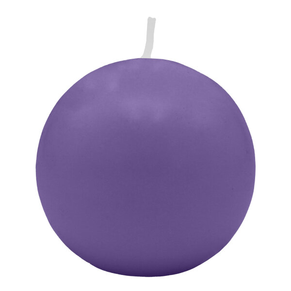 Veilchen Kugelkerzen Ø 100 mm, 4 Stück